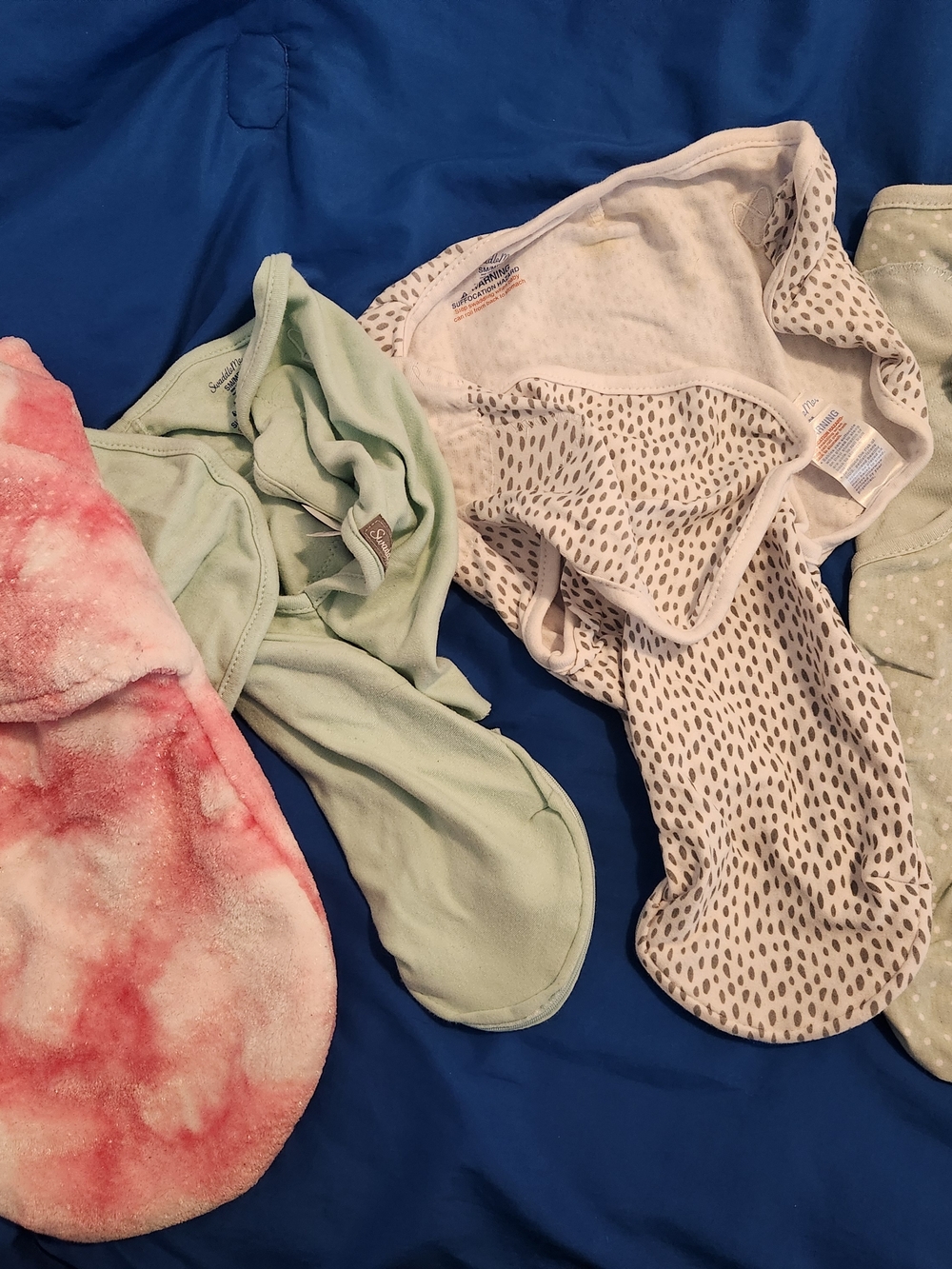 Infant Swaddles Bundle Of 4